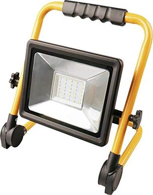 Led bouwlamp op standaard waterdicht met stekker - 30 watt