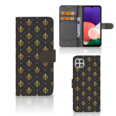 Samsung Galaxy A22 5G | Telefoon Hoesje | Franse Lelie