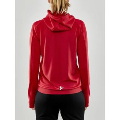 Craft 1910158 Evolve Hood Jacket Wmn - Bright Red - S Craft 1910158 Evolve Hood Jacket Wmn - Bright Red - S