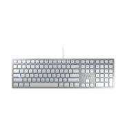Cherry KC 6000 Slim for Mac Toetsenbord Zilver - thumbnail