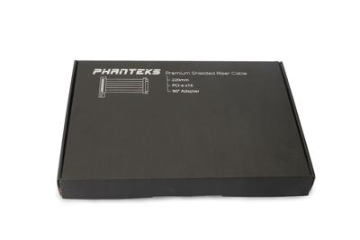 Phanteks PCIe Riser-kabel PCIe x16 stekker, PCIe x16 bus 0.22 m Zwart Bus 90° haaks PH-CBRS_PR22