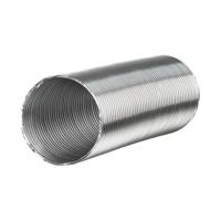 Buis Fepre Flex Zilverkleurig Semi-hard 1,5 m Aluminium Ø 11 cm - thumbnail