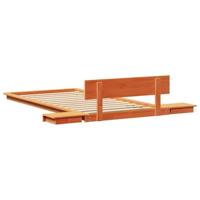 Bedframe Bruin 80 x 200 cm Hout - thumbnail