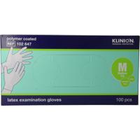 Onderzoekshandschoen prot latex maat M poedervrij 100 Stuks - thumbnail