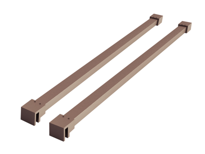 Wiesbaden Slim stabilisatiestangset 120 cm, koper Wiesbaden Slim stabilisatiestangset 120 cm, koper