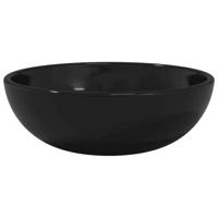 VidaXL Wasbak 35x12 cm gehard glas zwart - thumbnail