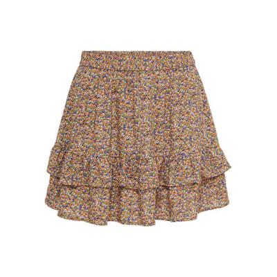 JDY gebloemde rok JDYSTAAR oranje/paars JDY gebloemde rok JDYSTAAR oranje/paars