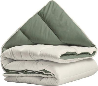 Zelesta Zelesta Everyday Duo Green & Cream 200x200 cm - Hoesloos All Year Dekbed