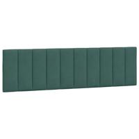 Bedframe zonder matras 180x200 cm fluweel donkergroen - thumbnail