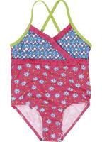 Playshoes badpak Bloemen Roze-98-104 - thumbnail