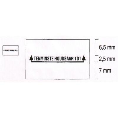 Etiket 2616 wit perm rechthk Tenminste h Etiket 2616 wit perm rechthk Tenminste h