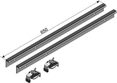 Ligbad Polysan Viva 170x75x60 cm Asymmetrisch Rechts Wit Polysan