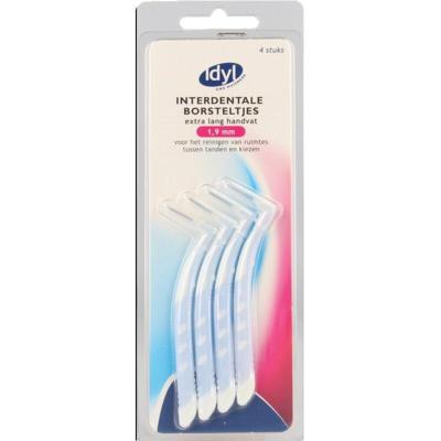 Idyl Interdentaal borstel XL handvat 1.9mm 4 Stuks