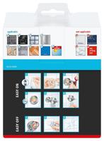 Zeephouder tesa® Smooz hoogglans verchroomd metaal zelfklevend - thumbnail