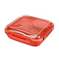 Rotho Memory Lunchbox Magnetron To Go Rood - thumbnail