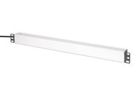 Digitus DN-95438 19 inch 19inch-patchkast Geaarde contactdoos Incl. 2 metalen houders, Overspanningsbescherming Zilver, Zwart - thumbnail