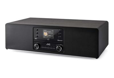 JVC RD-E984B - mini-torentje van het type All In One, zwart