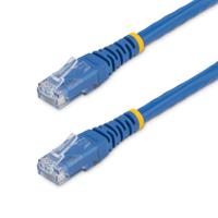 Cat6 ethernetkabel 25 ft blauw - thumbnail