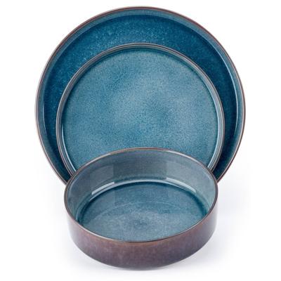 Cosy & Trendy Serviesset Quintana Blue - 18-delig | 6 personen