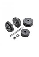 Dumbellset 20 kg Kunststof - thumbnail
