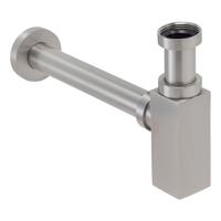 Wiesbaden Star sifon vierkant 5/4" x 32 mm geborsteld staal - thumbnail