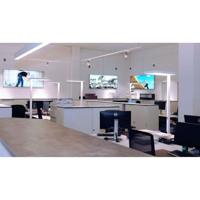 Deko Light Office One 343030 Staande lamp LED LED vast ingebouwd 80 W Energielabel: F (A - G) Wit - thumbnail