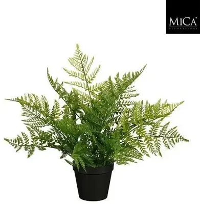 Mica Decorations kunstplant varen 40cm groen