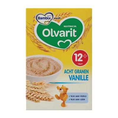 Olvarit Olvarit Acht Granen Vanille 12m+ (250g)