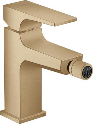 Hansgrohe Metropol ééngreeps bidetmengkraan mer afvoerpluggarnituur, Brushed Bronze