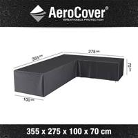 Loungesethoes hoekset rechts 355x275x100xH70 cm AeroCover - Aerocover - thumbnail