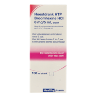 Healthypharm Broomhexine hoestdrank 8mg 150 Milliliter - thumbnail