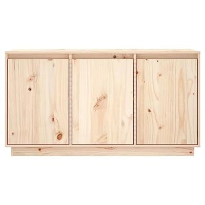 Dressoir 111x34x60 cm massief grenenhout