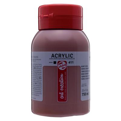 Royal Talens Talens Art Creation Acrylverf Pot 750 ml - Sienna Gebrand 411
