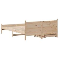 Bedframe zonder matras massief grenenhout 120x200 cm - thumbnail