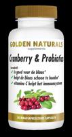 Golden Naturals Cranberry & Probiotica Capsules - thumbnail