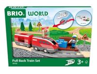Brio 63610200 Sneltrein met wagen - thumbnail