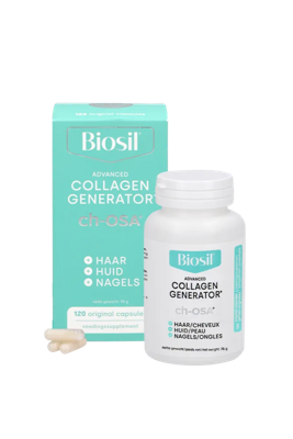 Biosil Voedingssupplement Haar-huid-nagels 120 Capsules