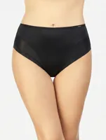 Dames Invisible heup slip 32952 - Onzichtbaar ondergoed - dames onderbroek - XL - Zwart | Dames slip - Onderbroek - Ondergoed - XL - Onderbroek - - thumbnail