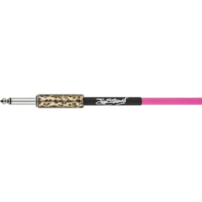 Fender Strummer Pro 13&apos; Pink Leopard signature instrumentkabel 4 meter - thumbnail