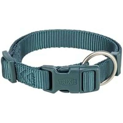 Trixie halsband hond premium petrol blauw Trixie halsband hond premium petrol blauw