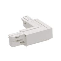 SLV 3-faseL-Connector 1 aarde buiten wit - 1001520 - thumbnail