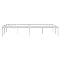 Bedframe metaal wit 120x200 cm - thumbnail