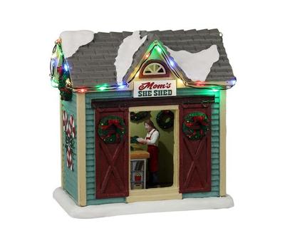 Mom'S She Shed battery operated (4.5V) Kerst LEMAX - Lemax Mom'S She Shed battery operated (4.5V) Kerst LEMAX - Lemax