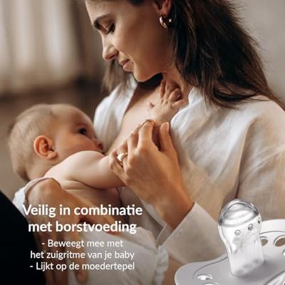 Difrax Lovi Dynamische Fopspeen 6-18 Maanden