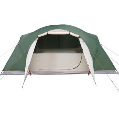 Tent 8-persoons 360x430x195 cm 190T taft groen Tent 8-persoons 360x430x195 cm 190T taft groen