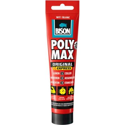 Bison poly max express wit 165gr Bison poly max express wit 165gr