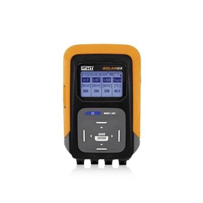 HT Instruments 1006730 Solar-03 Multidatalogger Te meten grootheid Temperatuur, Instralend vermogen -40 tot +99.9 °C HT Instruments 1006730 Solar-03 Multidatalogger Te meten grootheid Temperatuur, Instralend vermogen -40 tot +99.9 °C