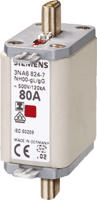 Siemens 3NA68247 Zekeringsinzetstuk Afmeting zekering : 00 80 A 500 V/AC, 250 V/DC 3 stuk(s) - thumbnail