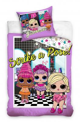 L.o.L. Surprise Dekbedovertrek! Strike a Pose 140 x 200 cm Katoen L.o.L. Surprise Dekbedovertrek! Strike a Pose 140 x 200 cm Katoen