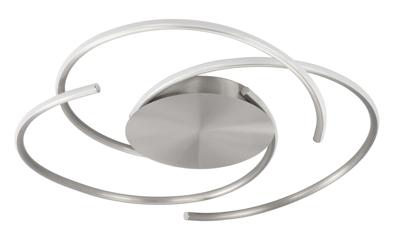 Highlight Plafondlamp Reverso Ø 48 cm mat chroom Highlight Plafondlamp Reverso Ø 48 cm mat chroom